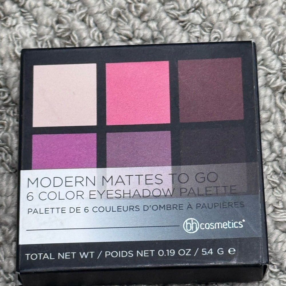 5 for $25 SALE 🎉 BH Cosmetics 6 Color Eyeshadow Palette - Modern Mattes To Go